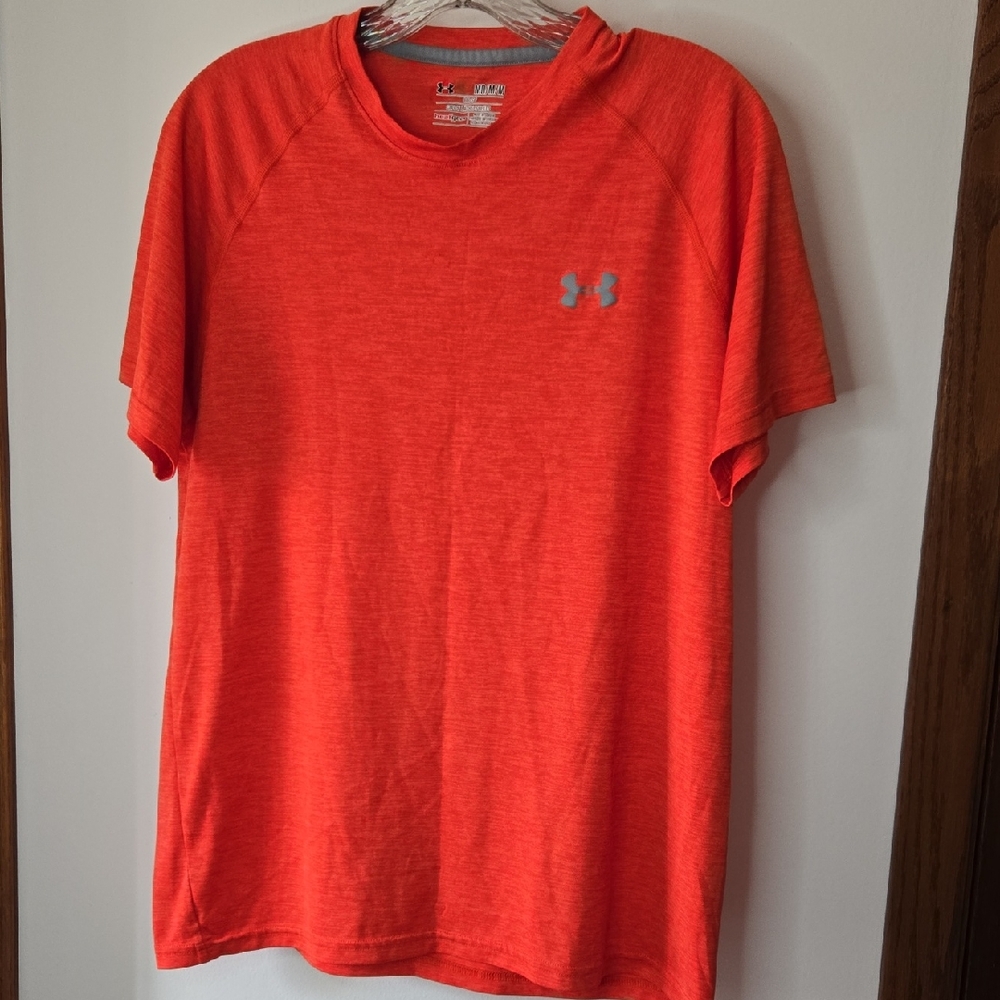 Under Armour Men's Vivid Orange Short Sleeve Tee